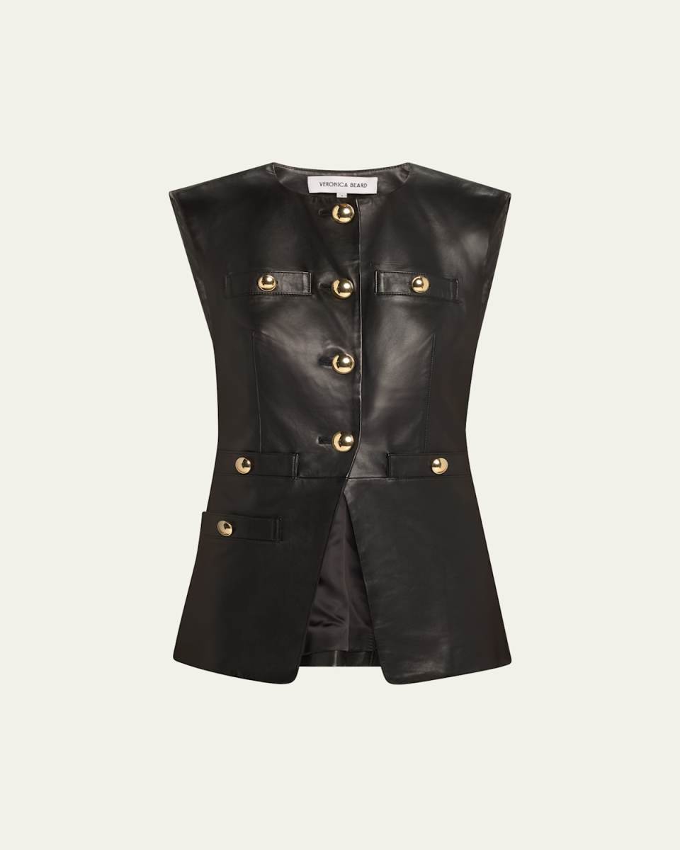 Tamara Leather Vest
